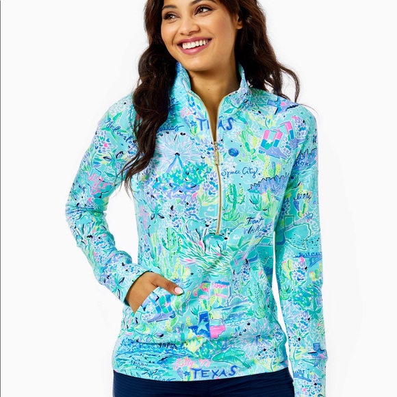 Lilly Pulitzer Tops - Lilly Pulitzer UPF 50+ Skipper Popover “Texas”